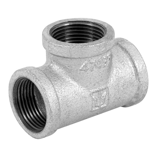 CG-703 Tee sencilla 1" acero galvanizado, FOSET