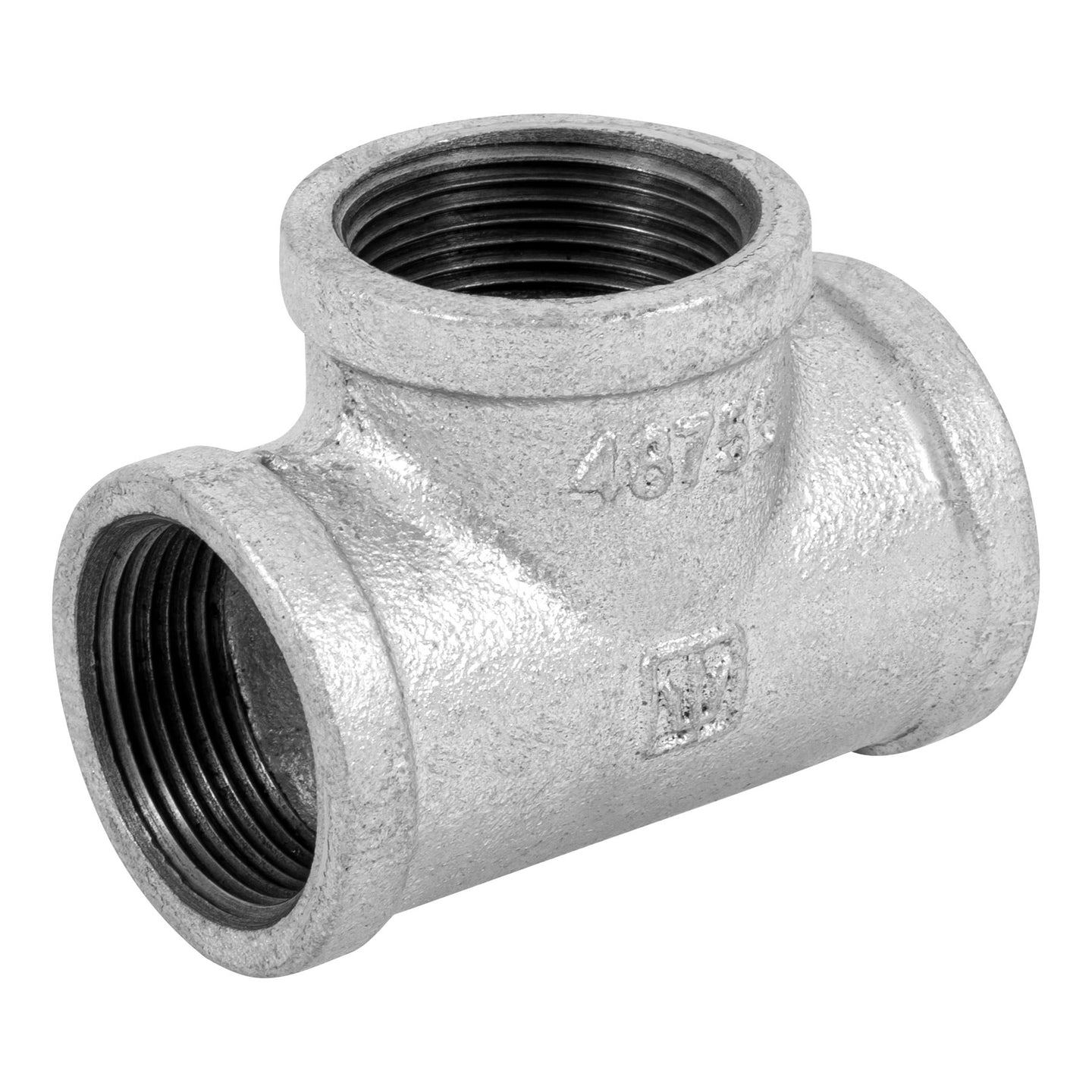 CG-704 Tee sencilla 1-1/4" acero galvanizado, FOSET