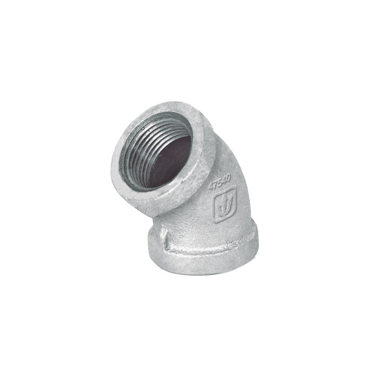 CG-862 Codo 45° acero galvanizado de 3/4", FOSET