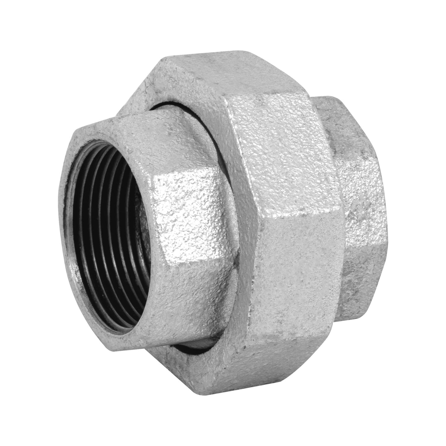 CG-974 Tuerca unión 1-1/4" acero galvanizado, FOSET