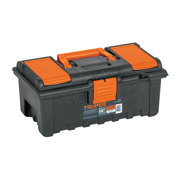 CHA-14NC Caja para herramienta de 14" con compartimentos, TRUPER