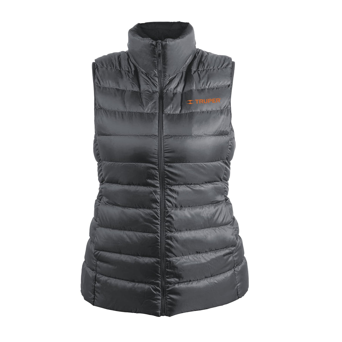 CHA-GD-XG Chaleco de plumas ligero para mujer, gris, EG, TRUPER