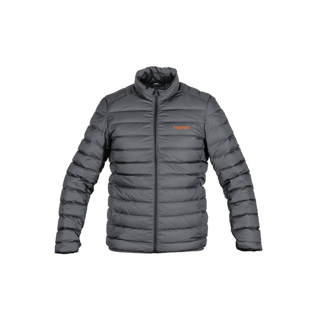 CHAM-GC-CH Chamarra de plumas ligera para hombre, gris, CH, TRUPER