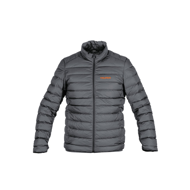 CHAM-GC-XG Chamarra de plumas ligera para hombre, gris, EG, TRUPER