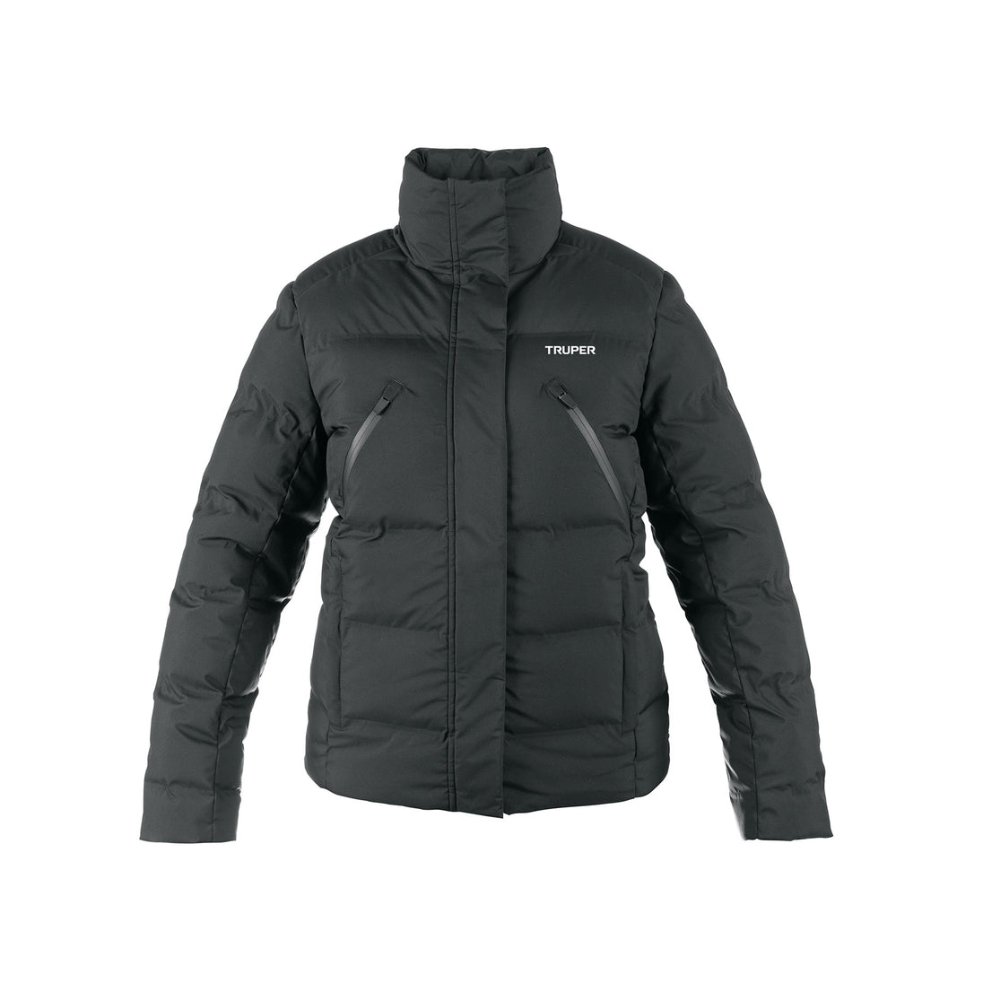 CHAM-ND-CH Chamarra acolchada térmica para mujer, negra, CH,TRUPER