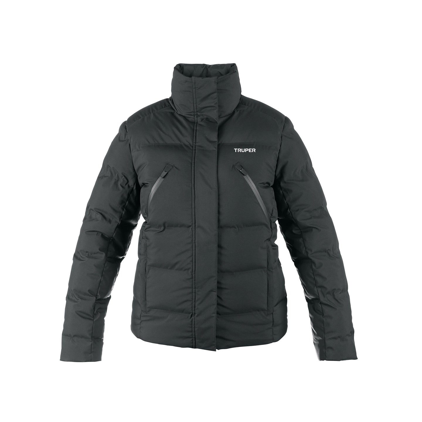 CHAM-ND-CH Chamarra acolchada térmica para mujer, negra, CH,TRUPER