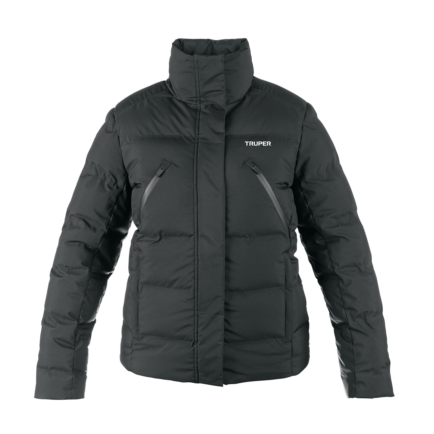CHAM-ND-G Chamarra acolchada térmica para mujer, negra, G, TRUPER
