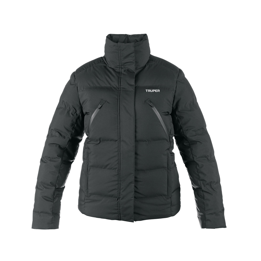 CHAM-ND-M Chamarra acolchada térmica para mujer, negra, M, TRUPER