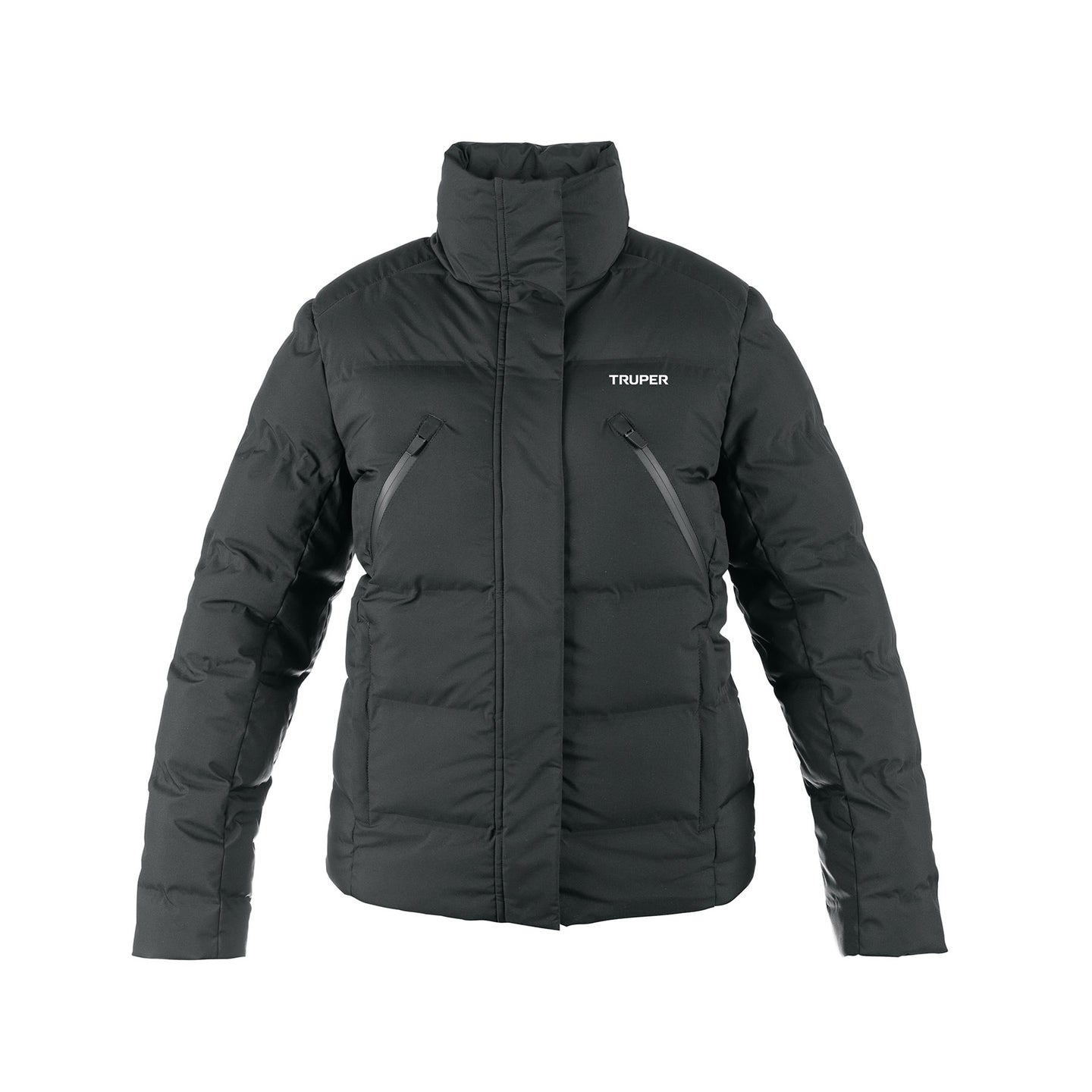 CHAM-ND-M Chamarra acolchada térmica para mujer, negra, M, TRUPER