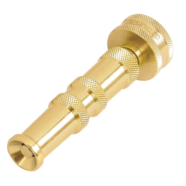 CHMA-4 Chiflón 4" de latón maquinado para manguera, Truper