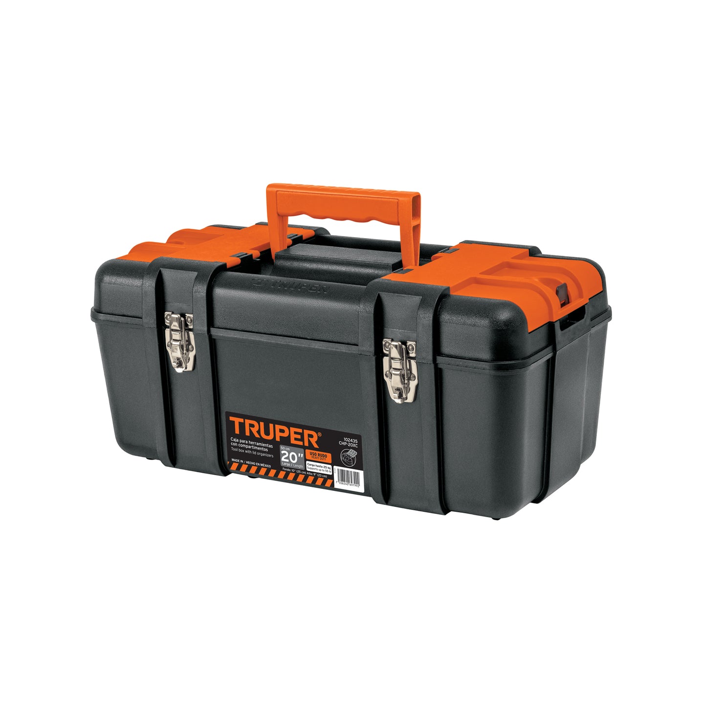 CHP-20XC Caja para herramienta 20" compartimentos y broches metálicos