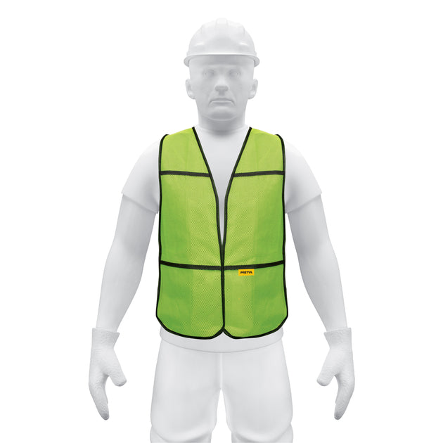 CHS-100V Chaleco de seguridad, uso de día, verde, PRETUL