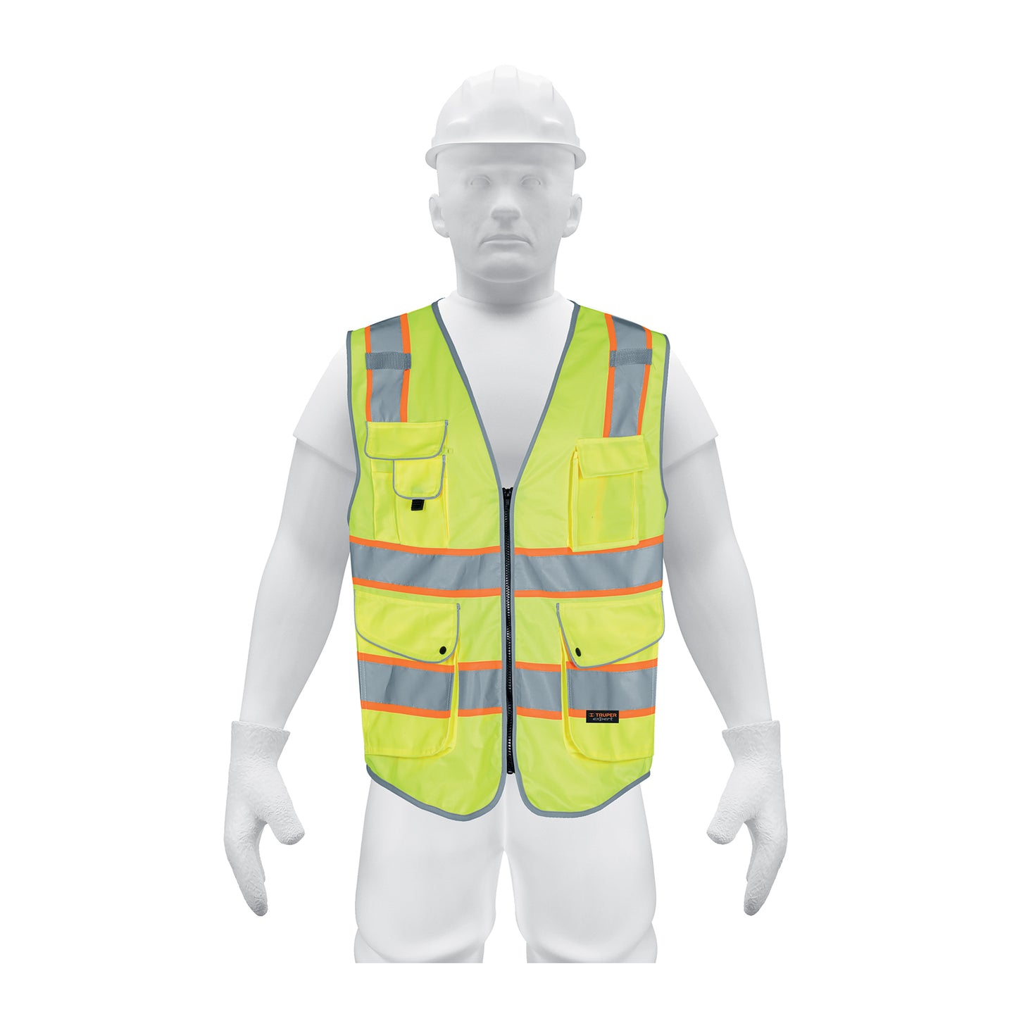CHS-900V-XL Chaleco de seguridad de alta visibilidad, verde, XG, EXPERT