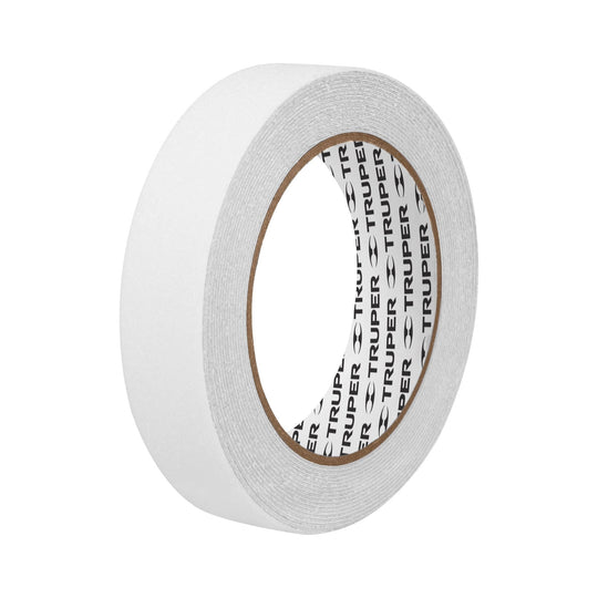 CIA-15B Rollo de 5m de cinta antiderrapante blanca 25mm con abrasivo