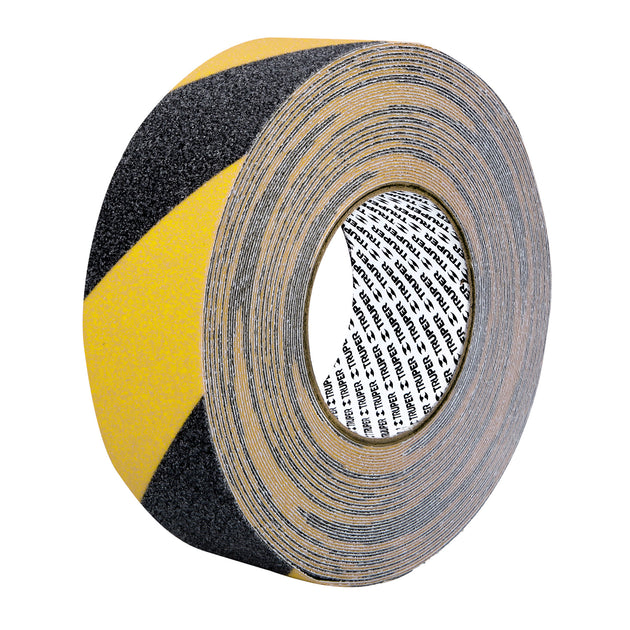 CIA-218P Rollo 18 m de cinta antiderrapante ama/negra 50mm c/abrasivo