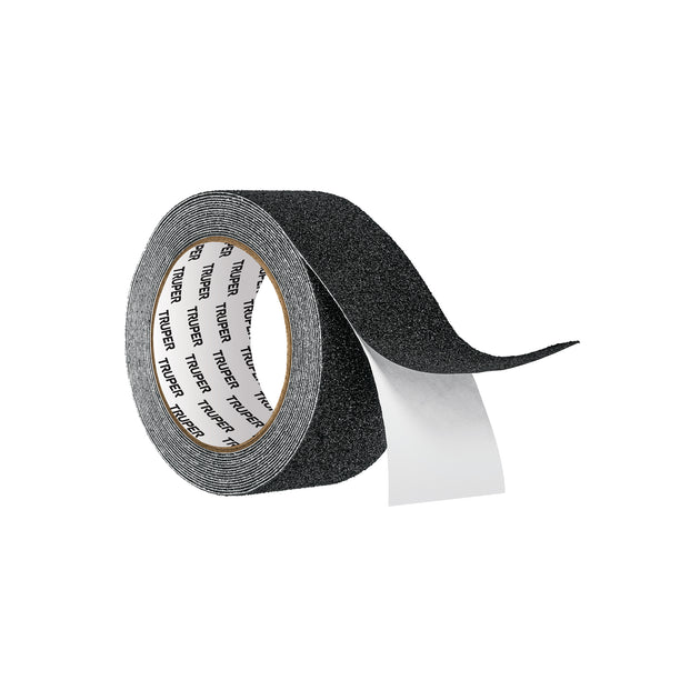 CIA-25N Rollo de 5 m de cinta antiderrapante negra 50mm con abrasivo