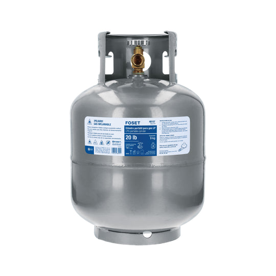 CILG-9 Cilindro portátil para gas LP, 20lb (9kg) FOSET