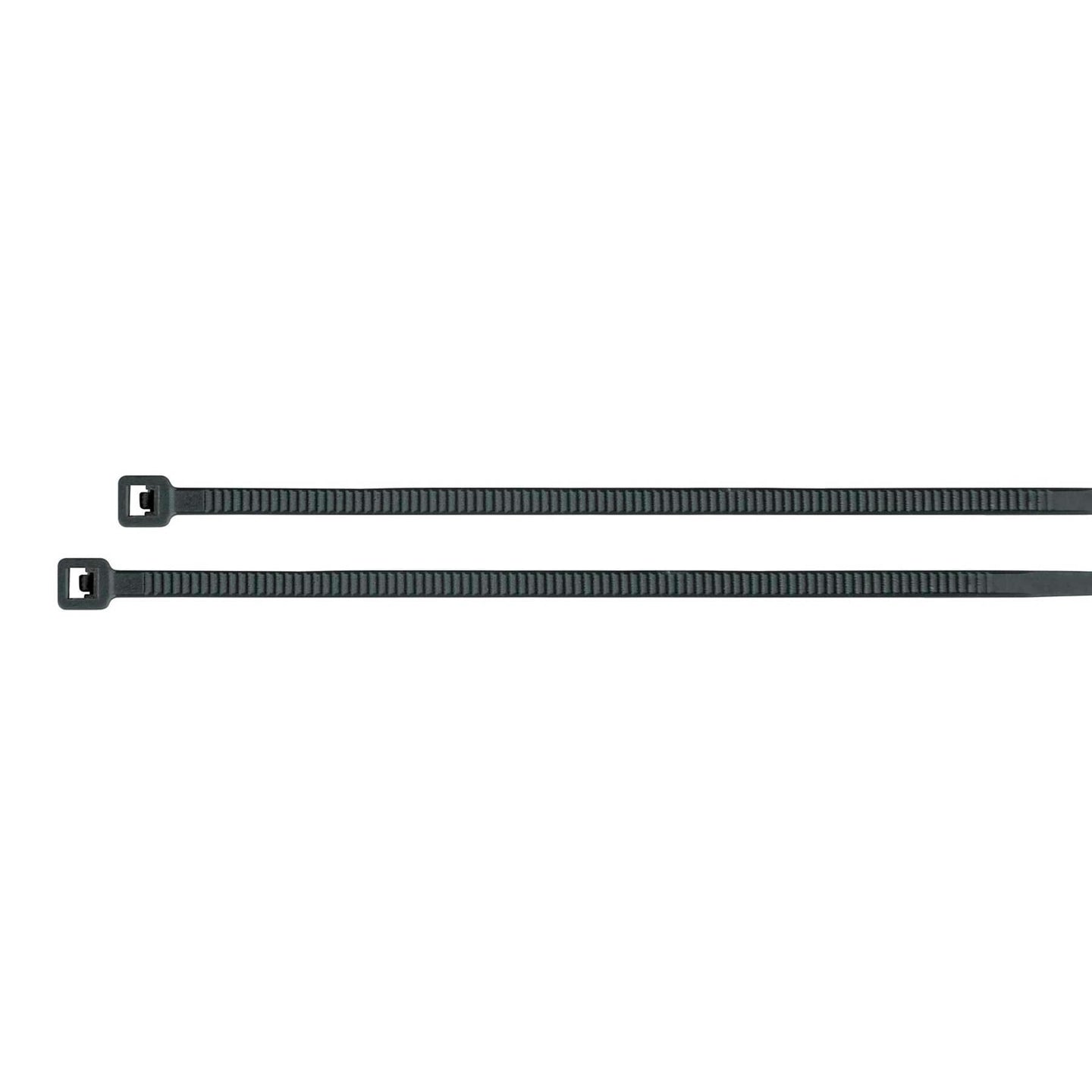 CIN-1815N Bolsa con 100 cinchos plásticos 18 lb, 150x2.5 mm, negros