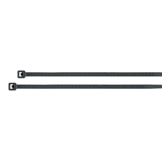 CIN-1815N Bolsa con 100 cinchos plásticos 18 lb, 150x2.5 mm, negros