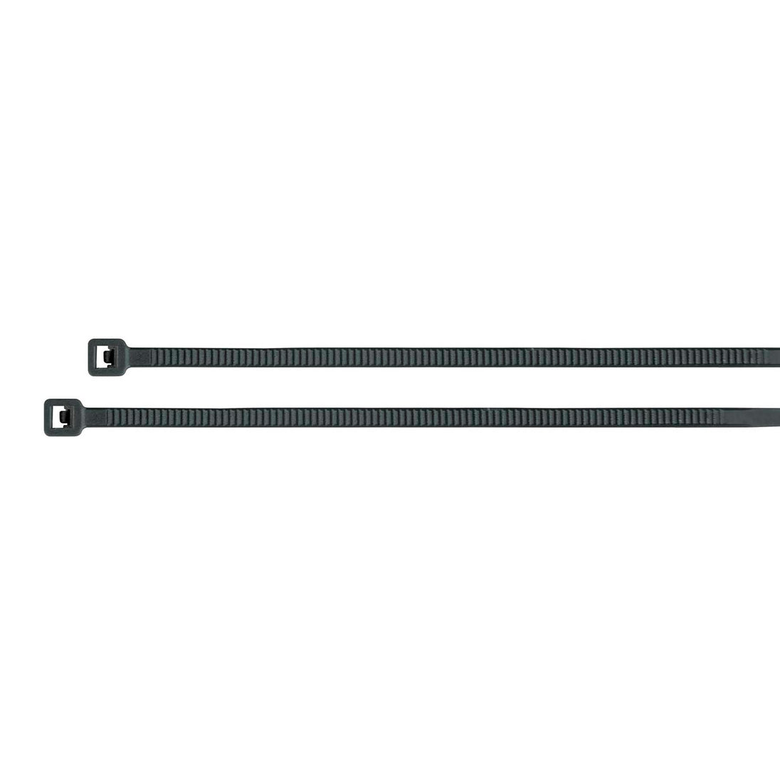 CIN-1820N Bolsa con 100 cinchos plásticos 18 lb, 200x2.5 mm, negros