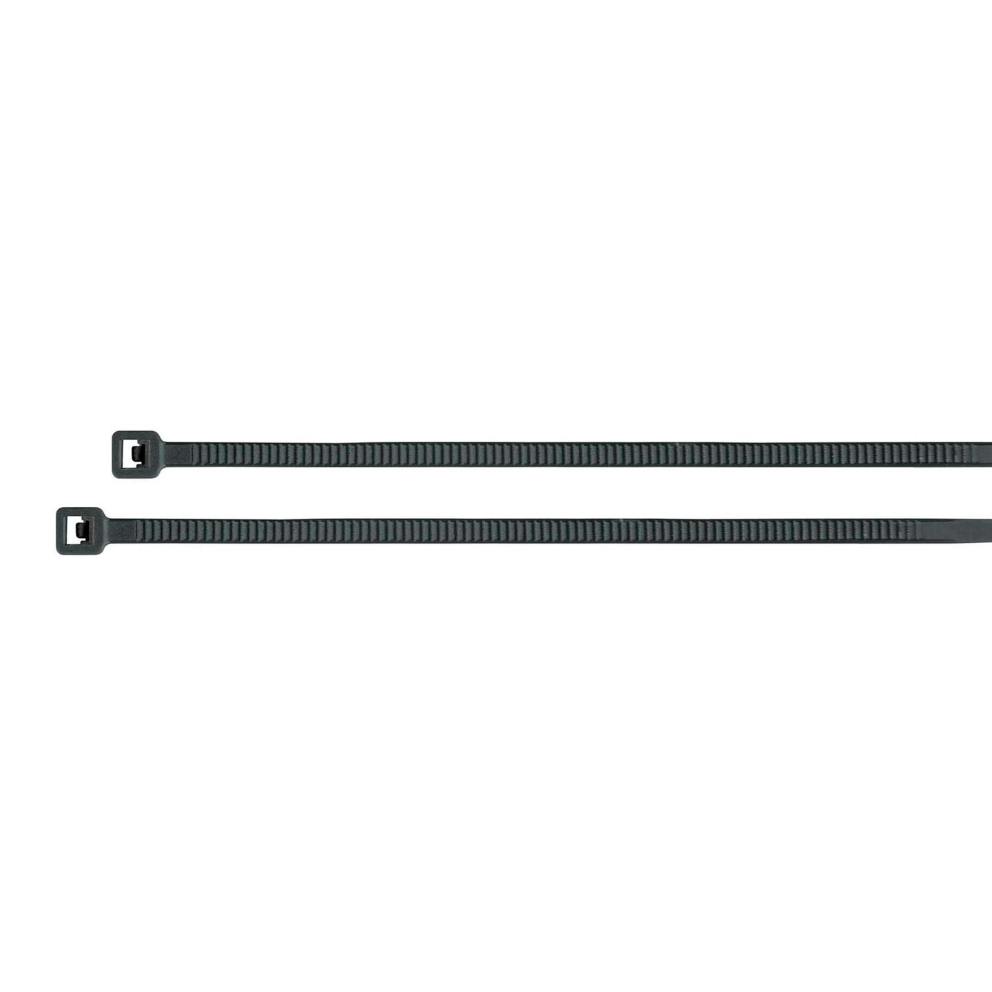 CIN-1820N Bolsa con 100 cinchos plásticos 18 lb, 200x2.5 mm, negros