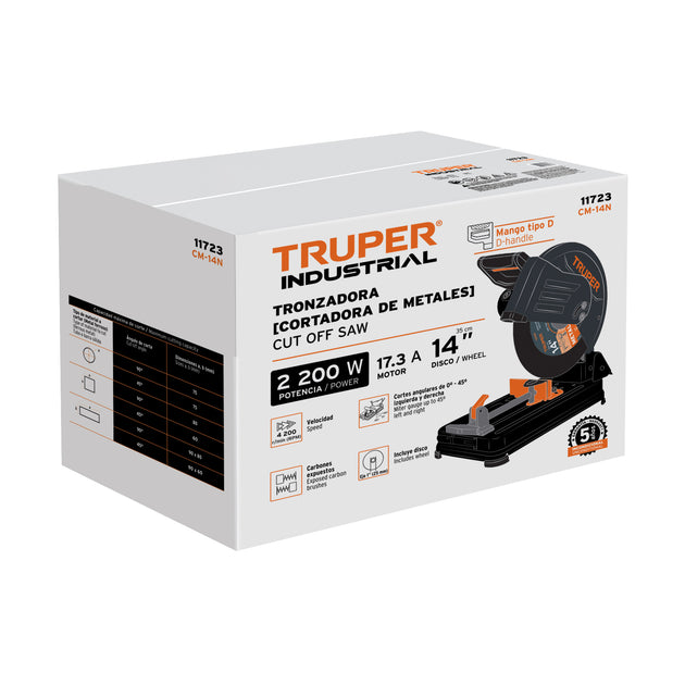 CJ-CM-14N2 Caja de empaque de repuesto para CM-14N2, Truper