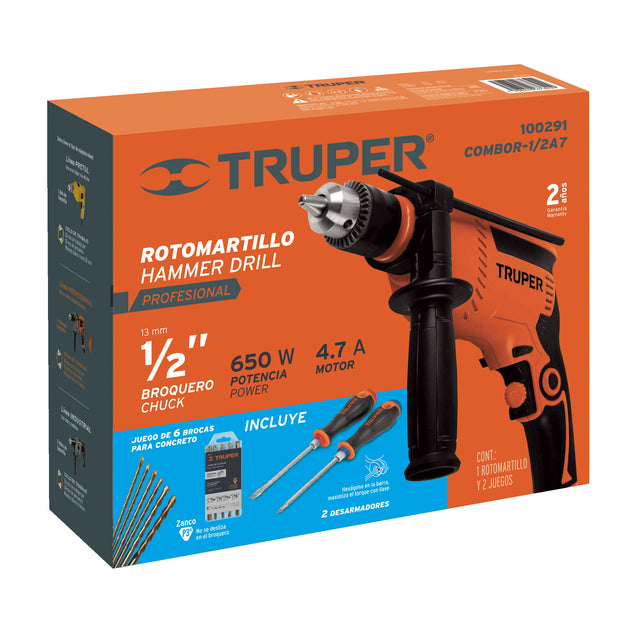 CJ-COMBOR-1/2A7 Caja de empaque de repuesto para COMBOR-1/2A7, Truper