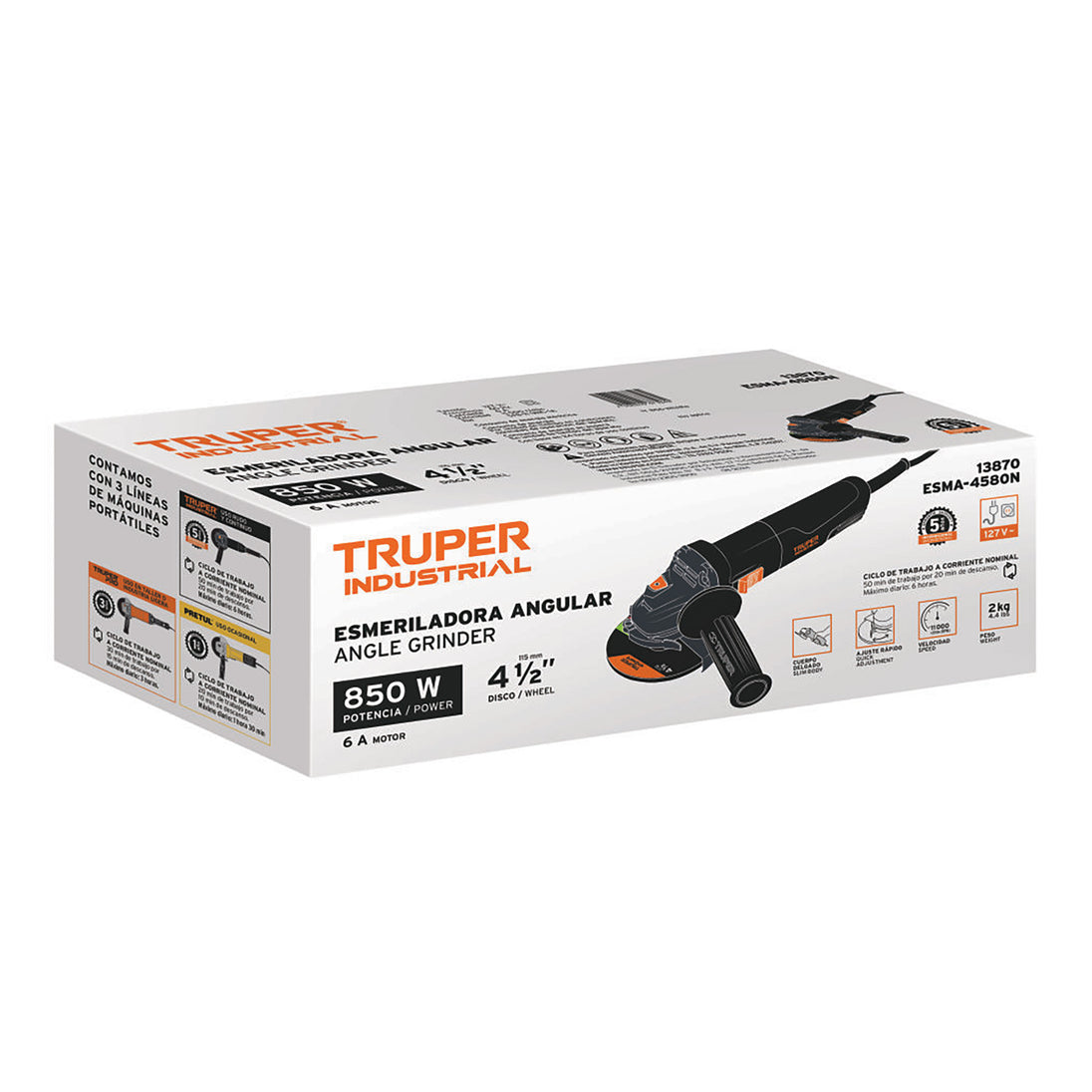 CJ-ESMA-4580N Caja de empaque de repuesto para ESMA-4580N, Truper