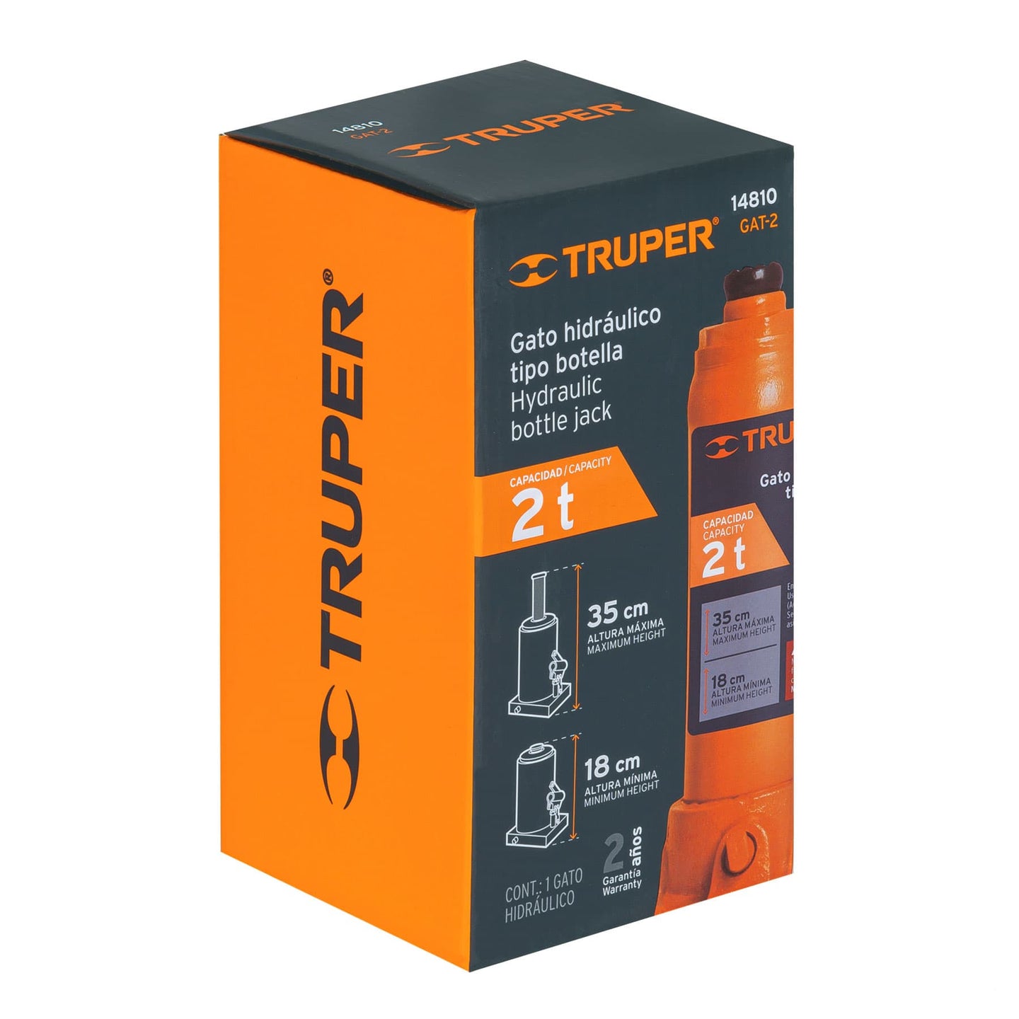 CJ-GAT-2 Caja de empaque de repuesto para GAT-2, Truper