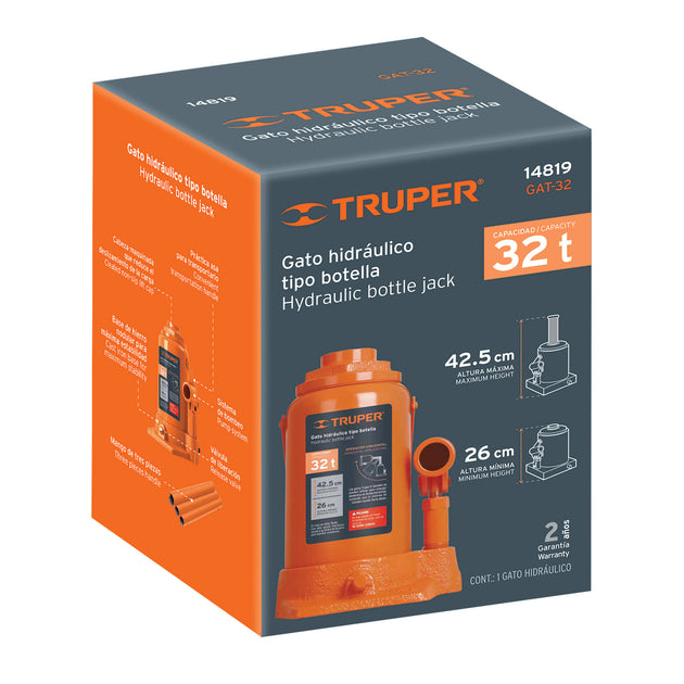 CJ-GAT-32 Caja de empaque de repuesto para GAT-32, Truper