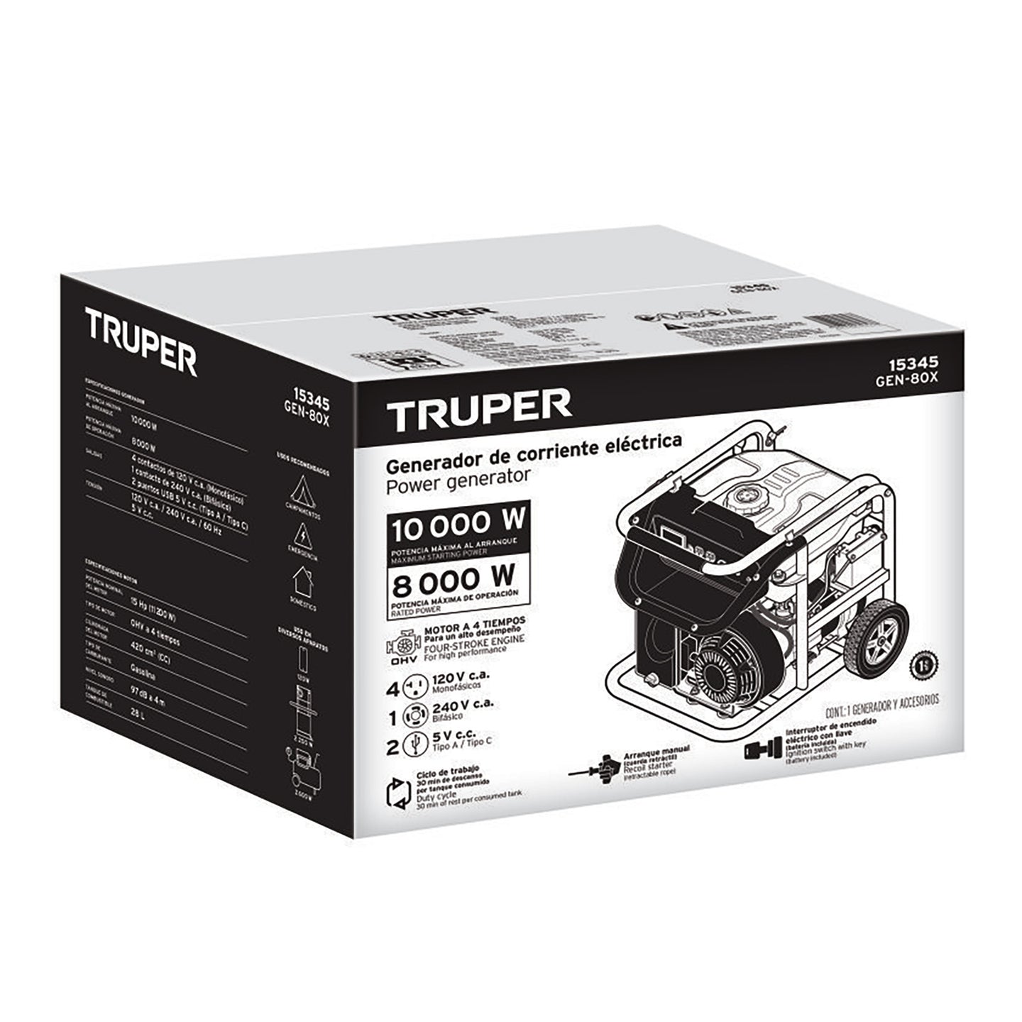CJ-GEN-80X Caja de empaque de repuesto para GEN-80X, Truper