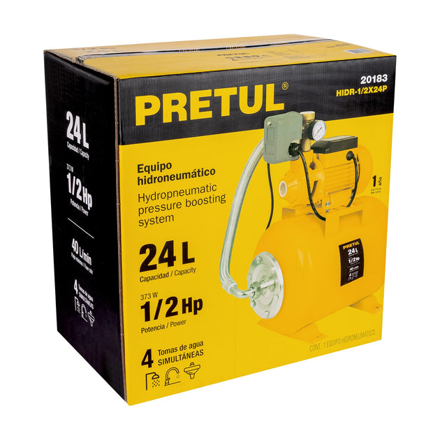 CJ-HIDR-1/2X24P Caja de empaque de repuesto para HIDR-1/2X24P, PRETUL