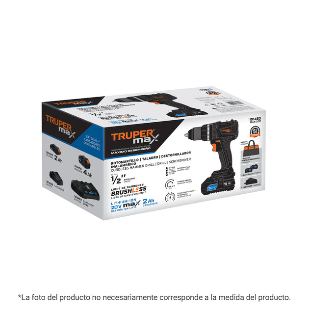 CJ-MAX-20R Caja de empaque de repuesto para MAX-20R, TRUPER MAX