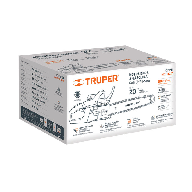 CJ-MOT-5020 Caja de empaque de repuesto para MOT-5020, Truper