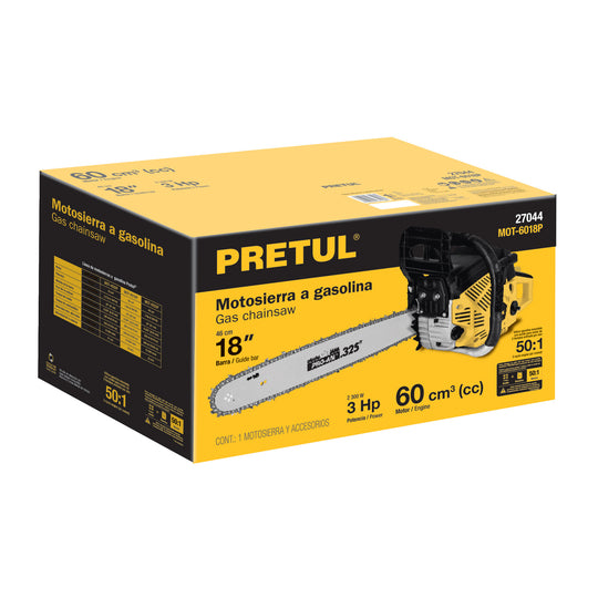 CJ-MOT-6018P Caja de empaque de repuesto para MOT-6018P, PRETUL