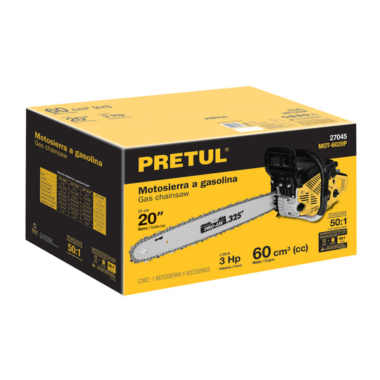 CJ-MOT-6020P Caja de empaque de repuesto para MOT-6020P, PRETUL