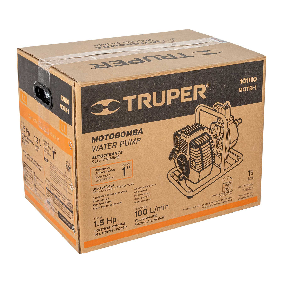 CJ-MOTB-1 Caja de empaque de repuesto para MOTB-1, Truper