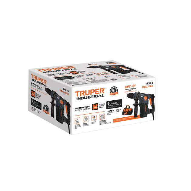 CJ-ROEL-60N Caja de empaque de repuesto para ROEL-60N, TRUPER INDUSTRIAL