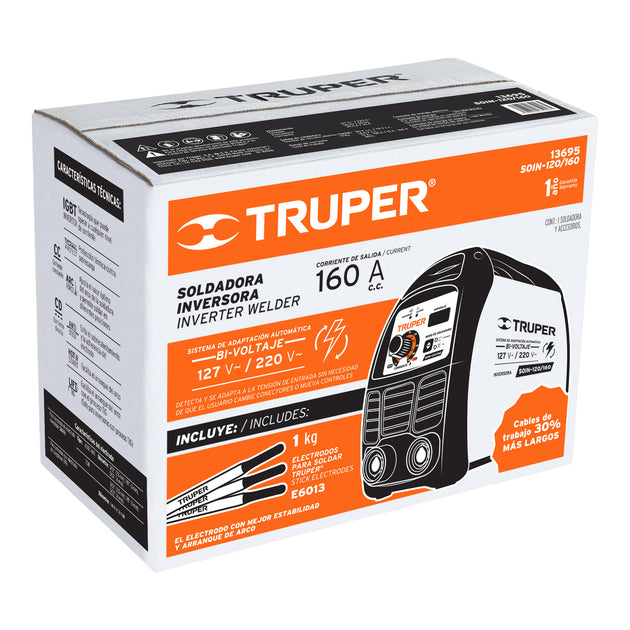 CJ-SOIN-120/160 Caja de empaque de repuesto para SOIN-120/160, Truper