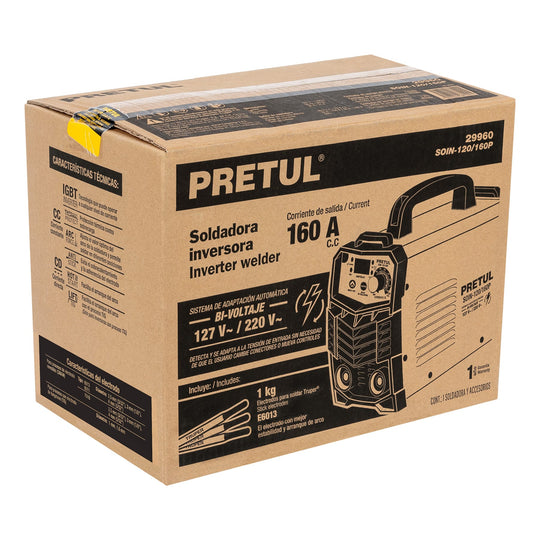 CJ-SOIN-120/160P Caja de empaque de repuesto para SOIN-120/160P, PRETUL