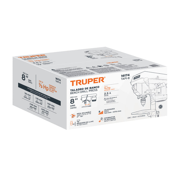 CJ-TAPI-8 Caja de empaque de repuesto para TAPI-8, Truper