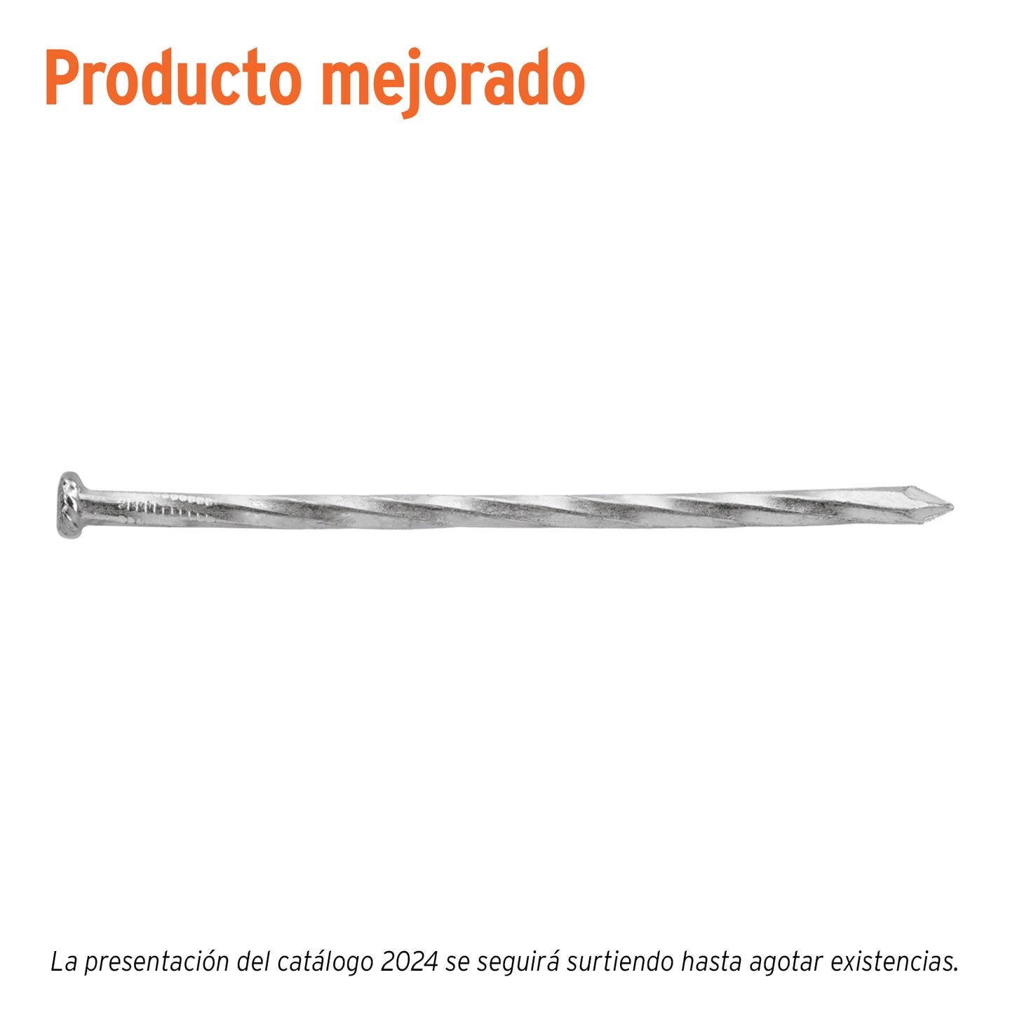 CLCG-4G Kilo de clavos para concreto 4" galvanizado, caja de 25 kg