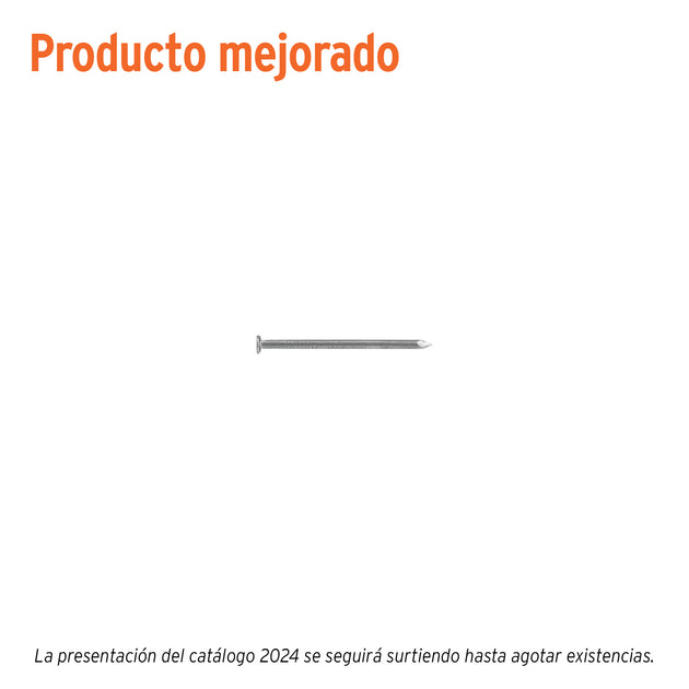 CLE-1-1/2 Kilo de clavo standard 1-1/2" con cabeza en caja de 25 kg