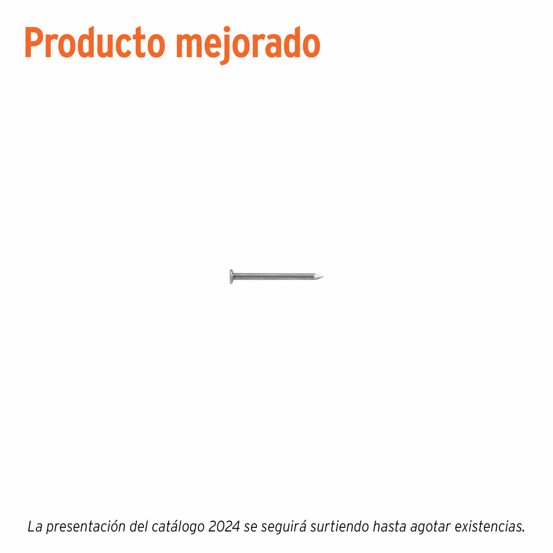 CLE-1B Bolsa con 1 kg de clavo estándar 1" con cabeza, FIERO