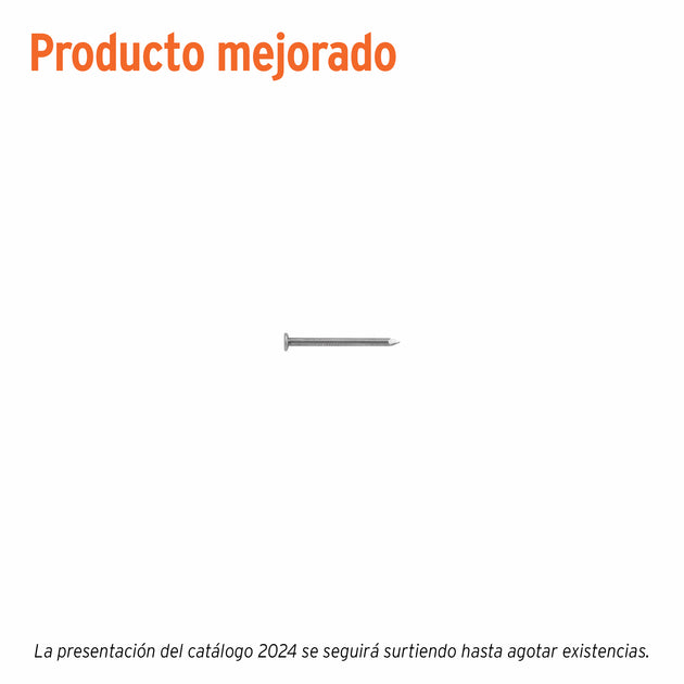 CLE-1B Bolsa con 1 kg de clavo estándar 1" con cabeza, FIERO