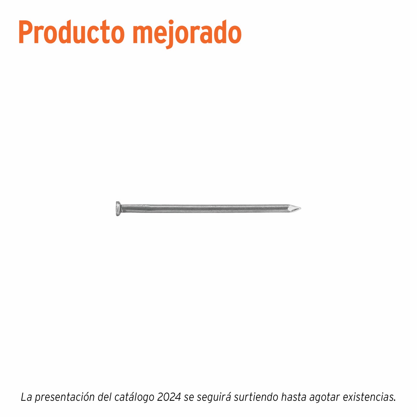 CLE-2-1/2-10 Kilo de clavo standard 2-1/2" con cabeza en caja de 10 kg