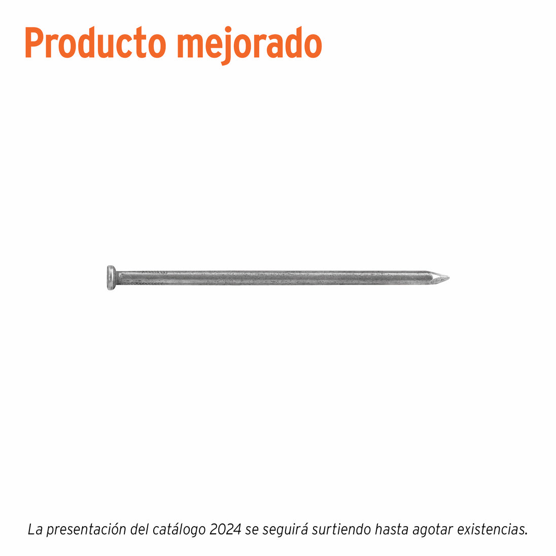 CLE-3-1/2 Kilo de clavo standard 3-1/2" con cabeza en caja de 25 kg