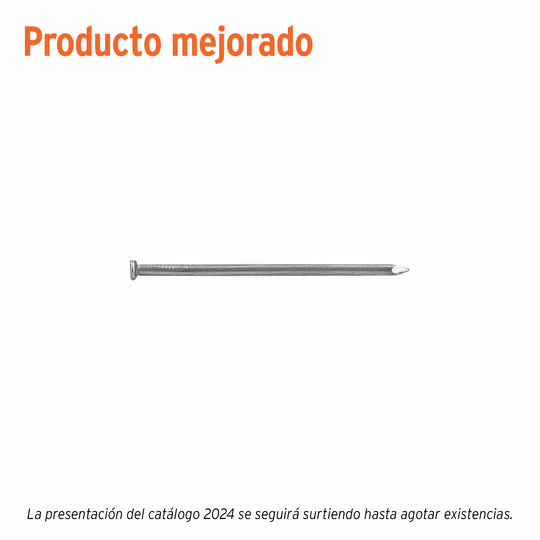 CLE-3-10 Kilo de clavo estándar 3" con cabeza en caja de 10 kg, FIERO