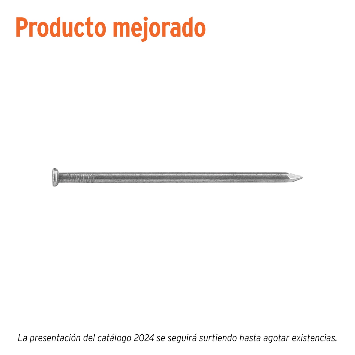 CLE-4B Bolsa con 1 kg de clavo estándar 4" con cabeza, FIERO
