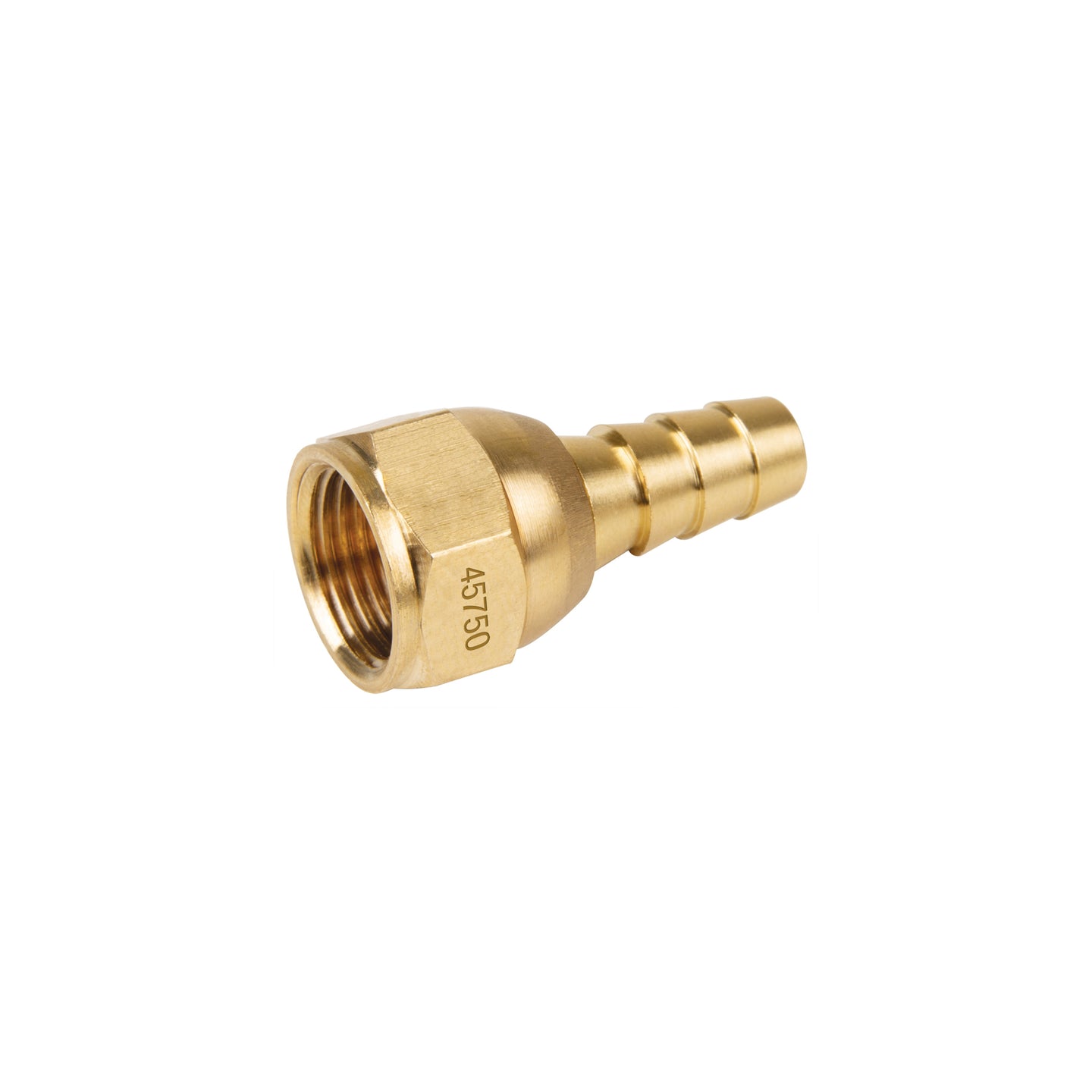 CLG-3/8L Cople espiga (tuerca loca) de latón, 3/8", FOSET